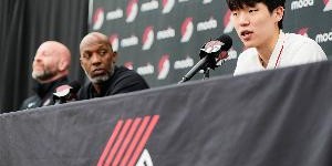 比卢普斯：杨瀚森的传球和手感不可思议 这些东西我们没办法教